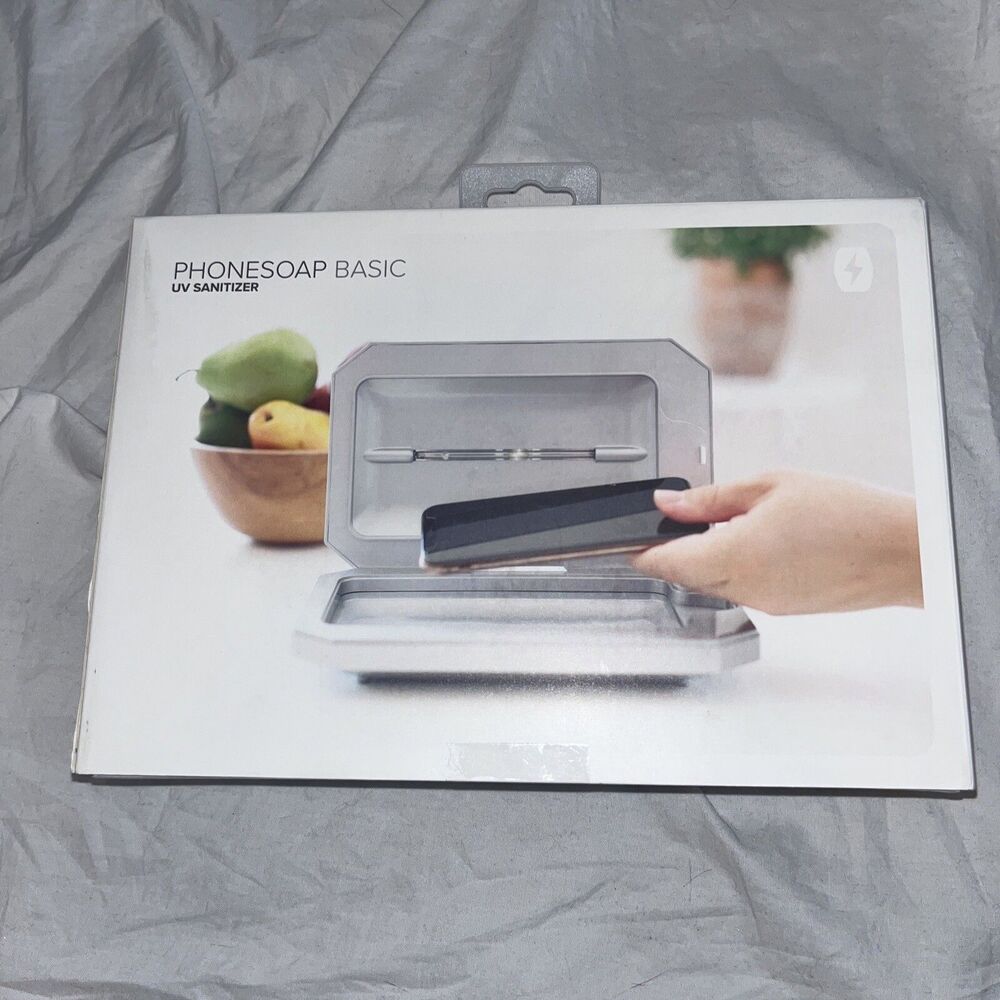 Phonesoap Basic UV Sanitizer - White Brand New In Box